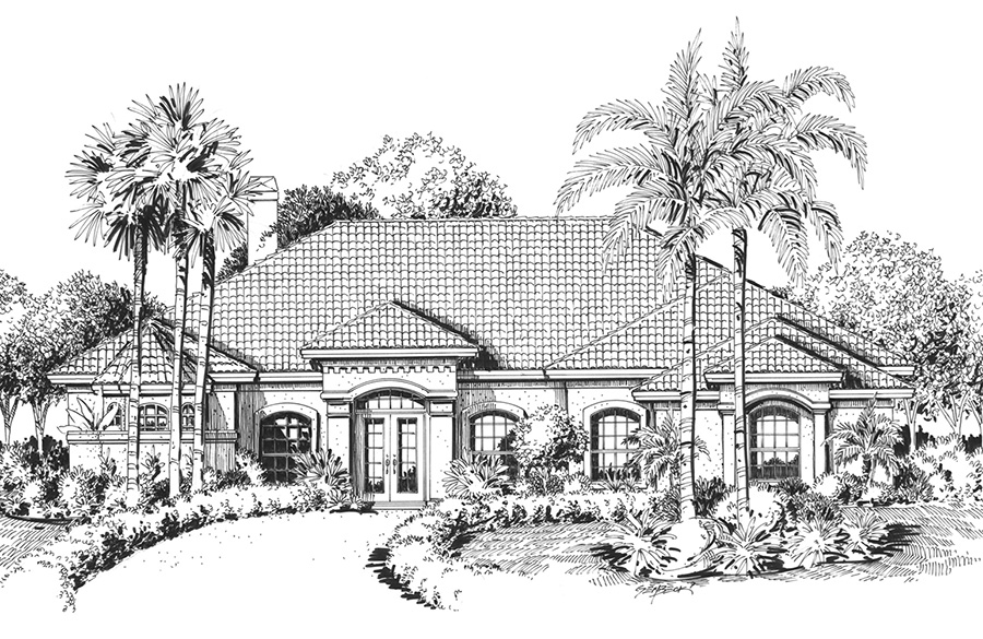 baybrook front elevation